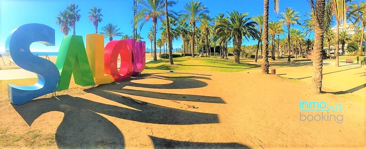Sun Beach La Palmera, Climatizado Y Cerca De La Playa Σαλού Εξωτερικό φωτογραφία